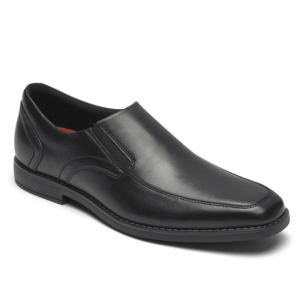 Sapato Vela Rockport Homem Pretas - Slayter Bike Shoe - 23648WJPL